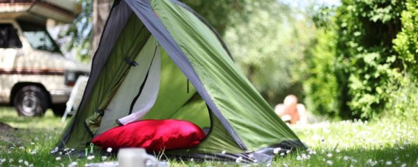 camping rime avec nature